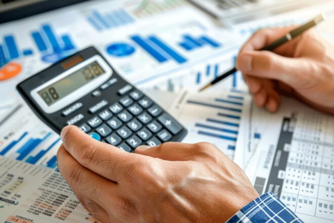 Image d'illustration. Calcul de l'épargne salariale