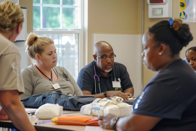 Image d'illustration. Formation gestes premiers secours