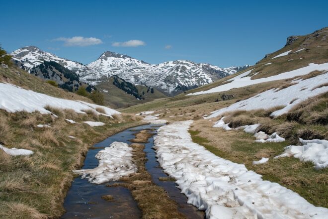 Image d'illustration. Pyrenees neige