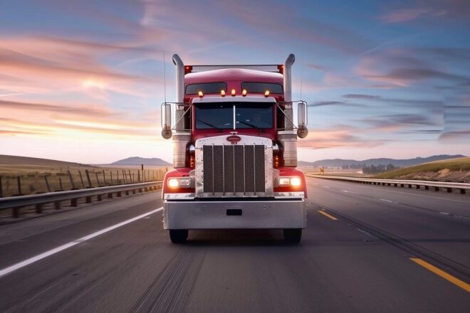 Image d'illustration. Camion poids lourd