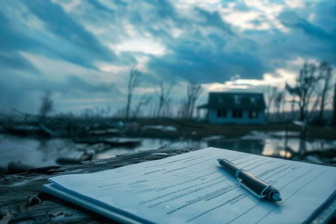 Image d'illustration. Catastrophe naturelle et assurances