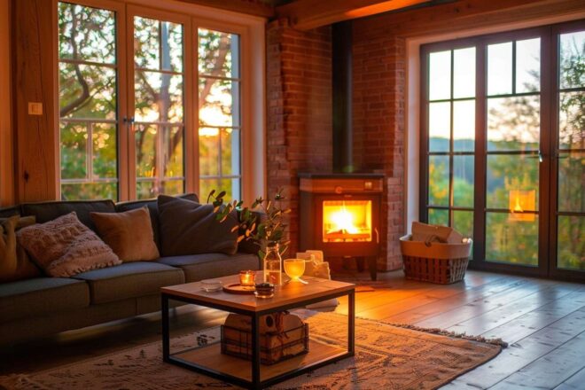 Poêle à pellets chauffage