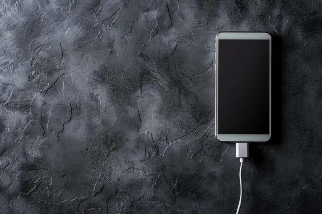 Image d'illustration. Smartphone charge