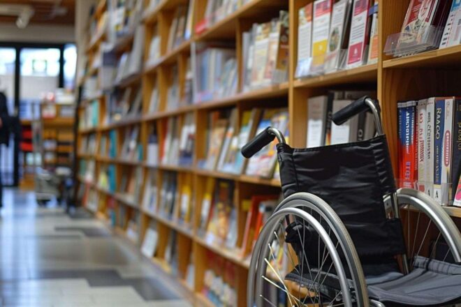 Image d'illustration. Handicap et documentation.