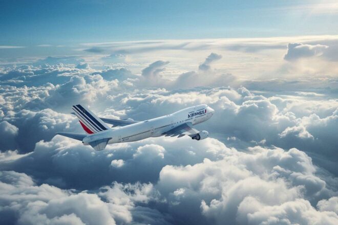 Image d'illustration. Air france avion