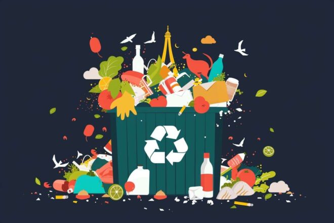 Image d'illustration. Déchets ménagers