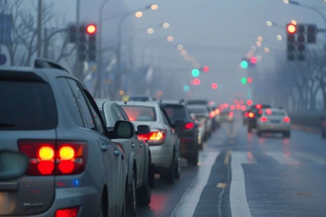 Image d'illustration. Pollution automobile.