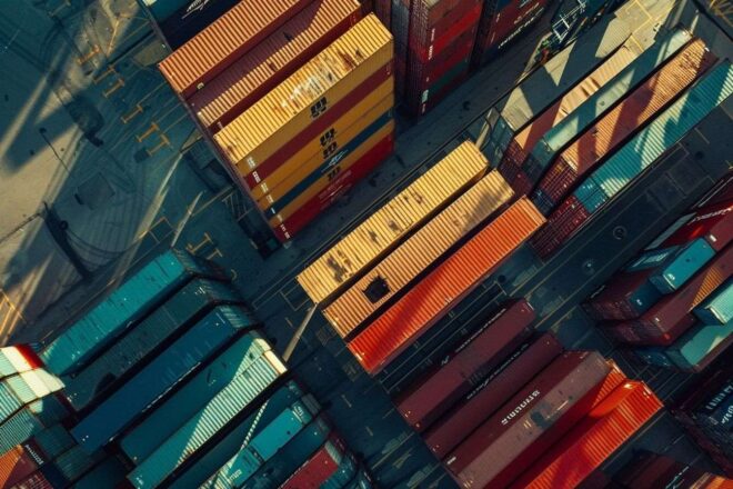 Image d'illustration. Containers, commerce international.