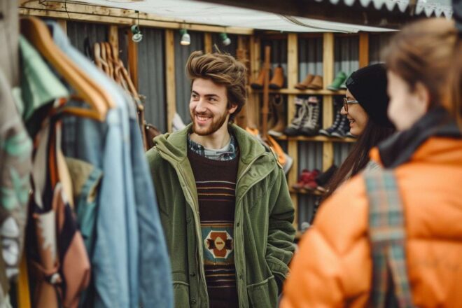 Image d'illustration. Friperie, réemploi, recyclage