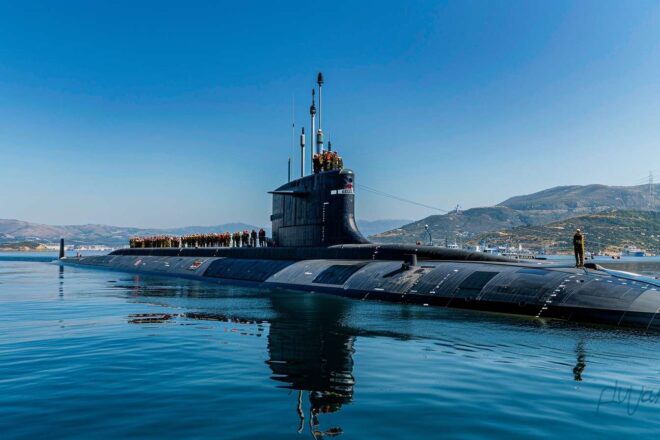 Image d'illustration. Sous marin armée