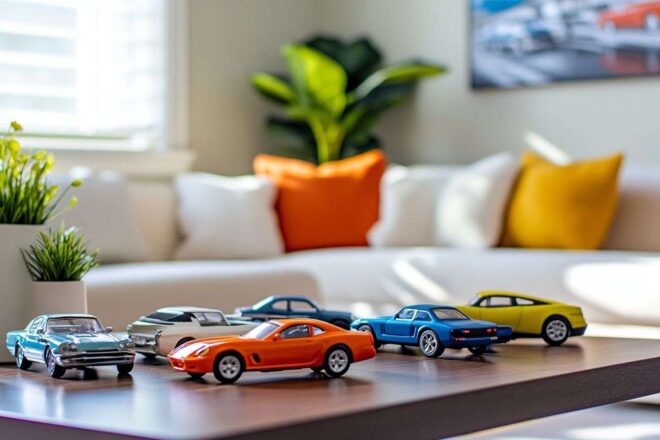 Image d'illustration. Voitures miniatures collection