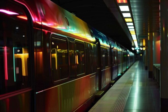 Image d'illustration. Gros plan d un train sncf