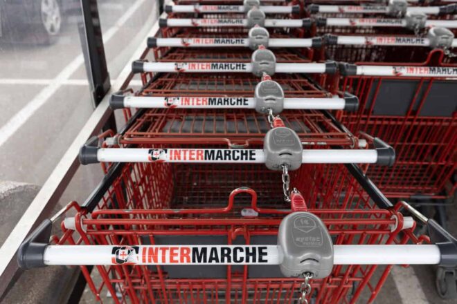 Image d'illustration. Chariots intermarché