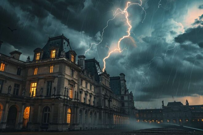 Image d'illustration. Un temps très orageux.