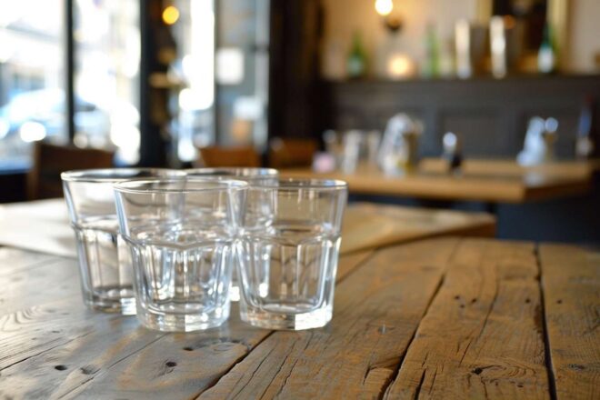 Image d'illustration. Verres duralex