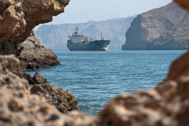 Navire citerne dans le détroit d hormuz