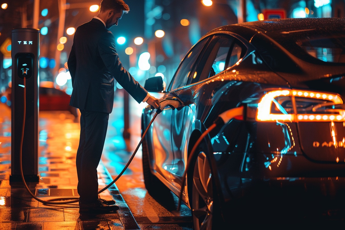 voiture électrique paiement par carte bancaire