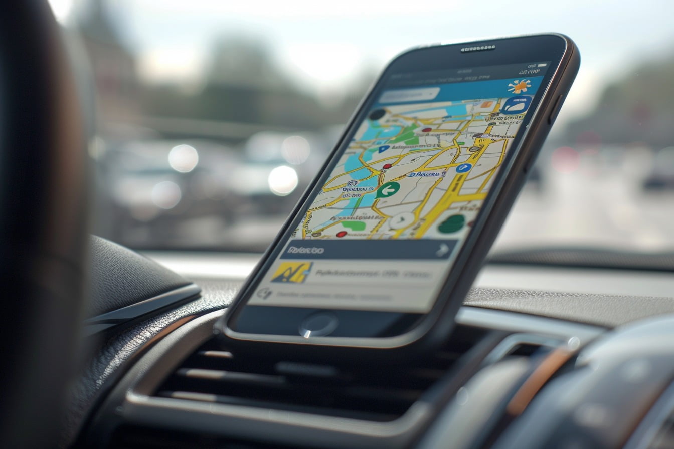 application GPS voiture