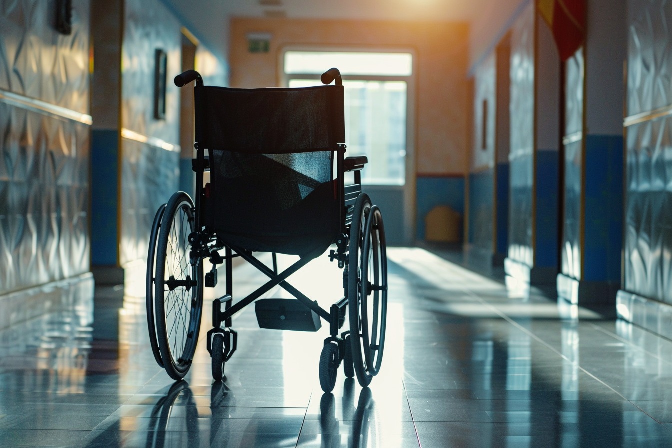 Image d'illustration. Handicap fauteuil roulant