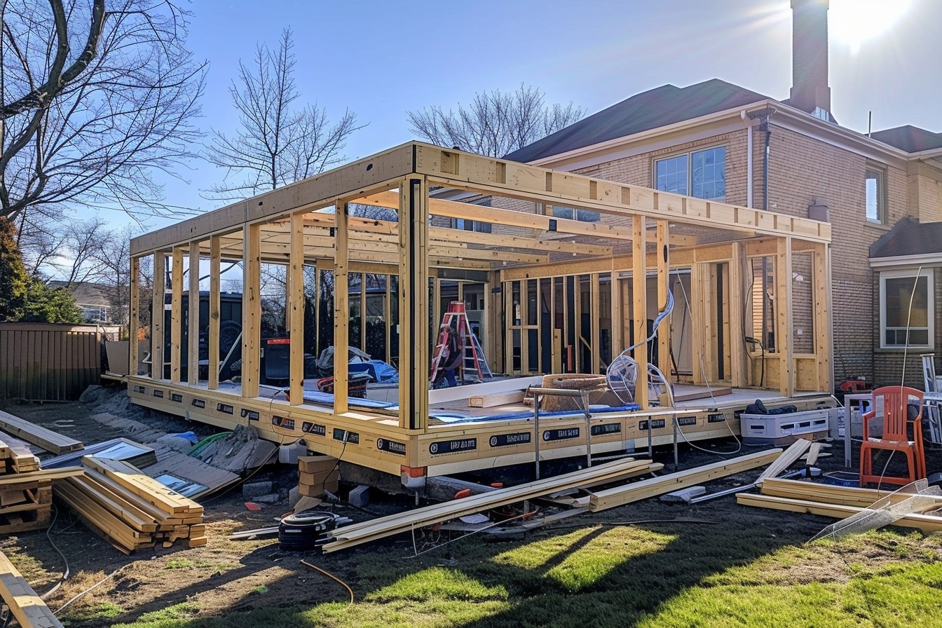 Image d'illustration. Travaux extension