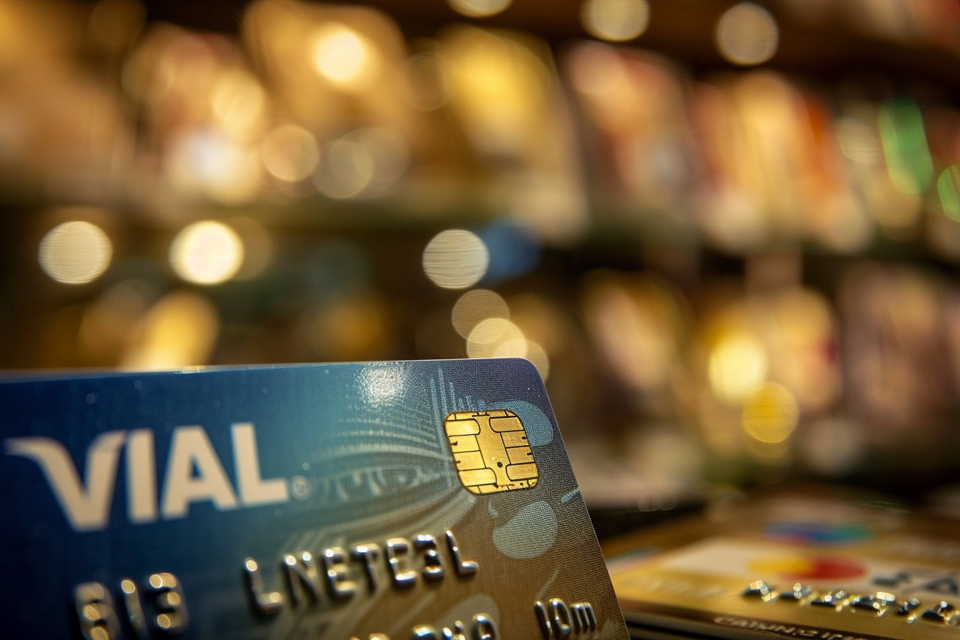 Image d'illustration. Carte bancaire Visa