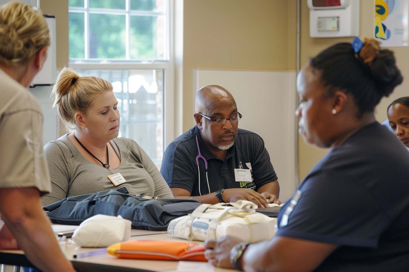 Image d'illustration. Formation gestes premiers secours