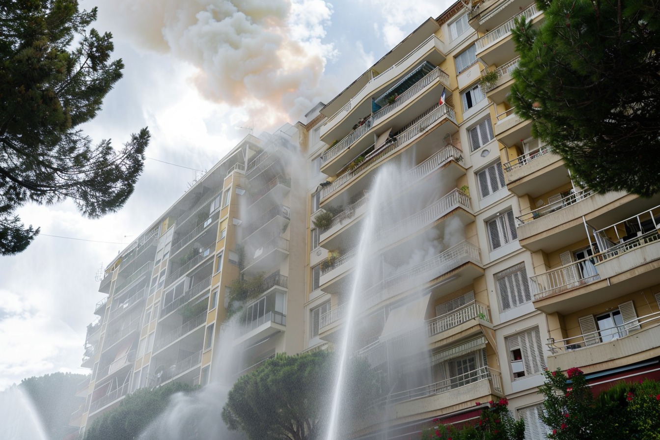 Image d'illustration. incendie pompiers