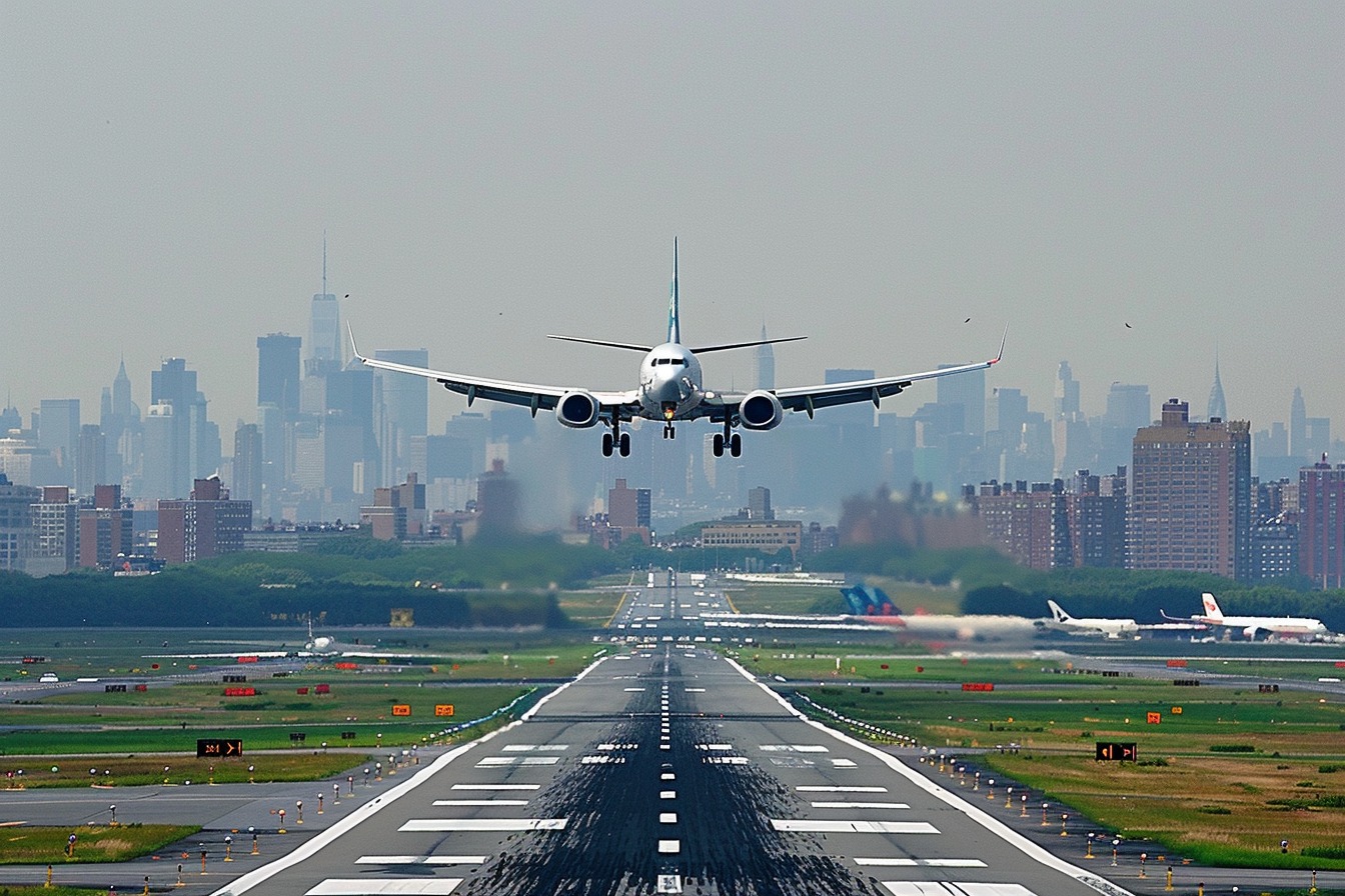 Image d'illustration. Avion atterrissage