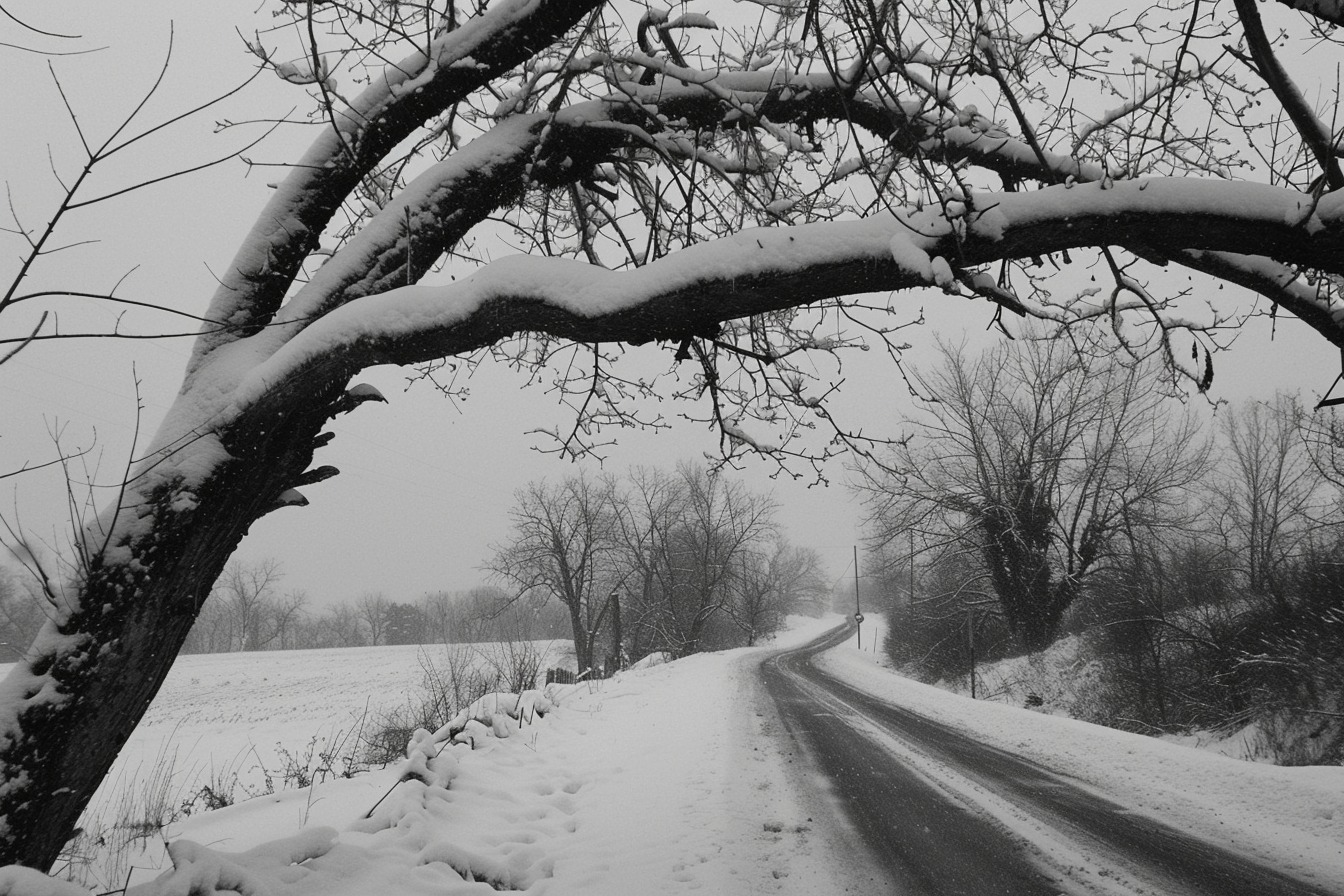 Image d'illustration. Neige, hiver.