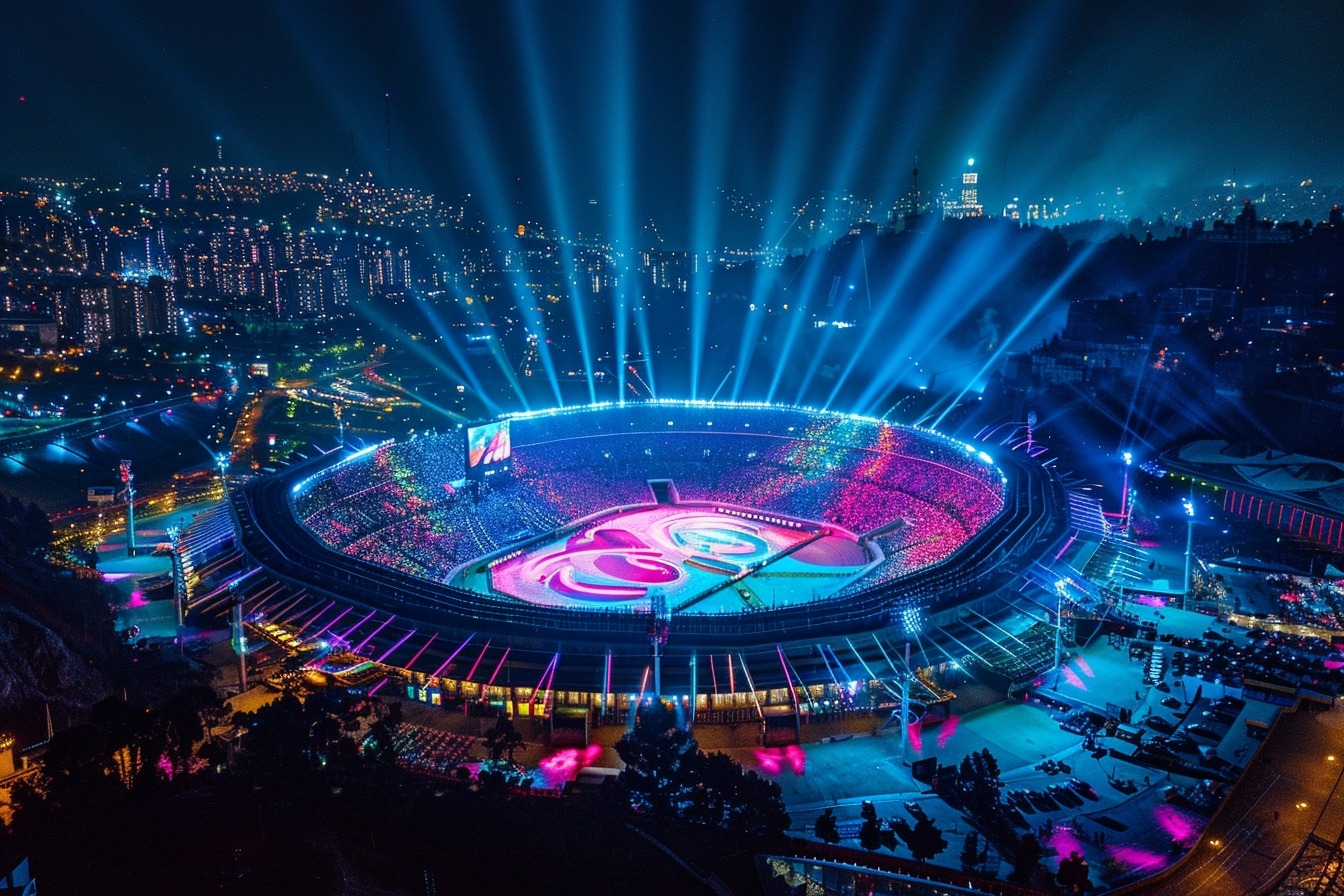 Image d'illustration. Spectacle au stade.