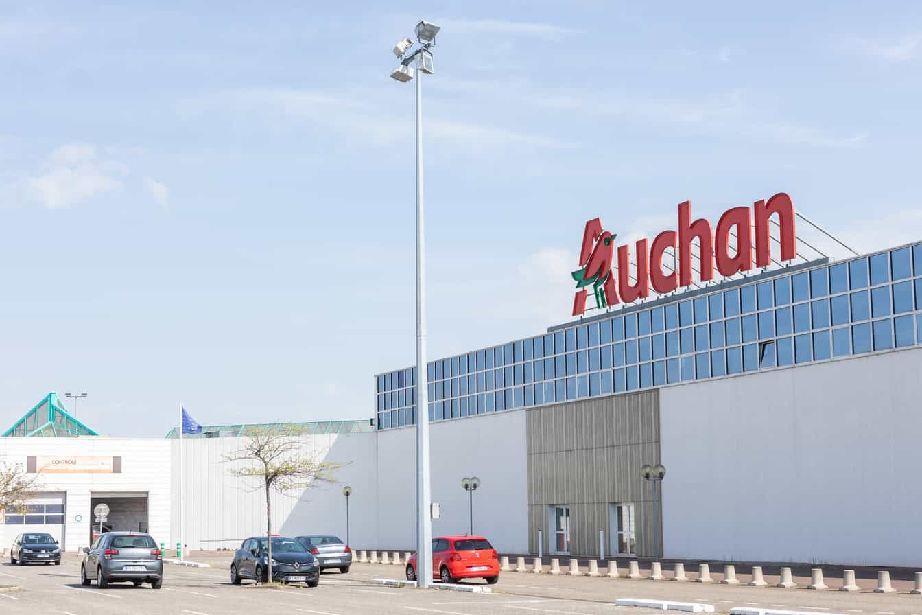 Image d'illustration. Supermarché Auchan