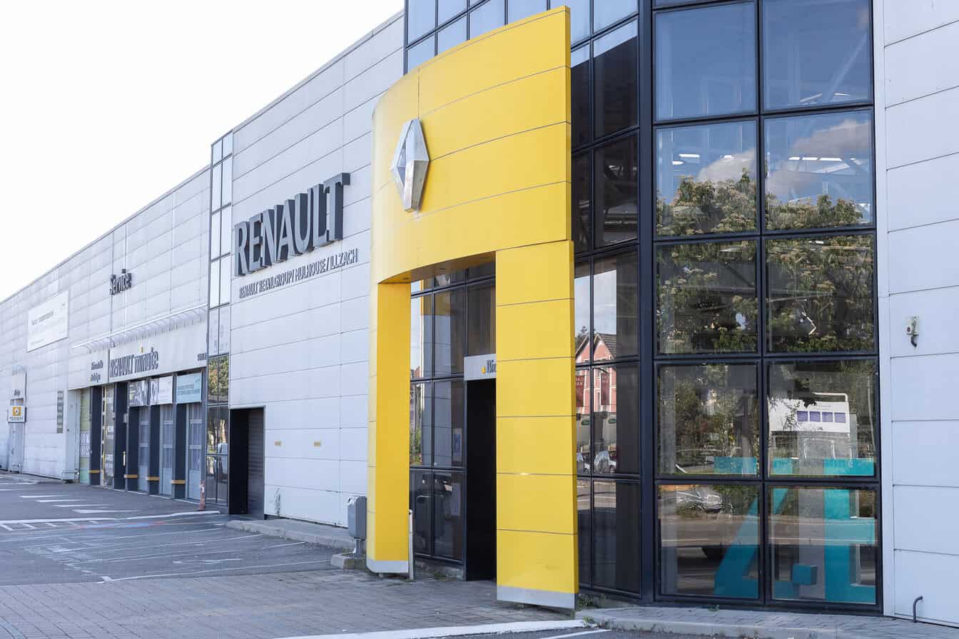 Image d'illustration. Concessionnaire Renault