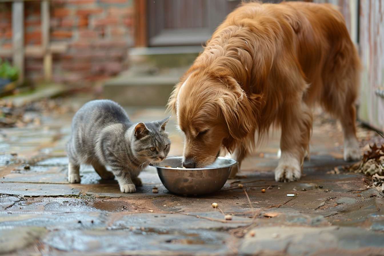 Image d'illustration. Chien chat animal compagnie