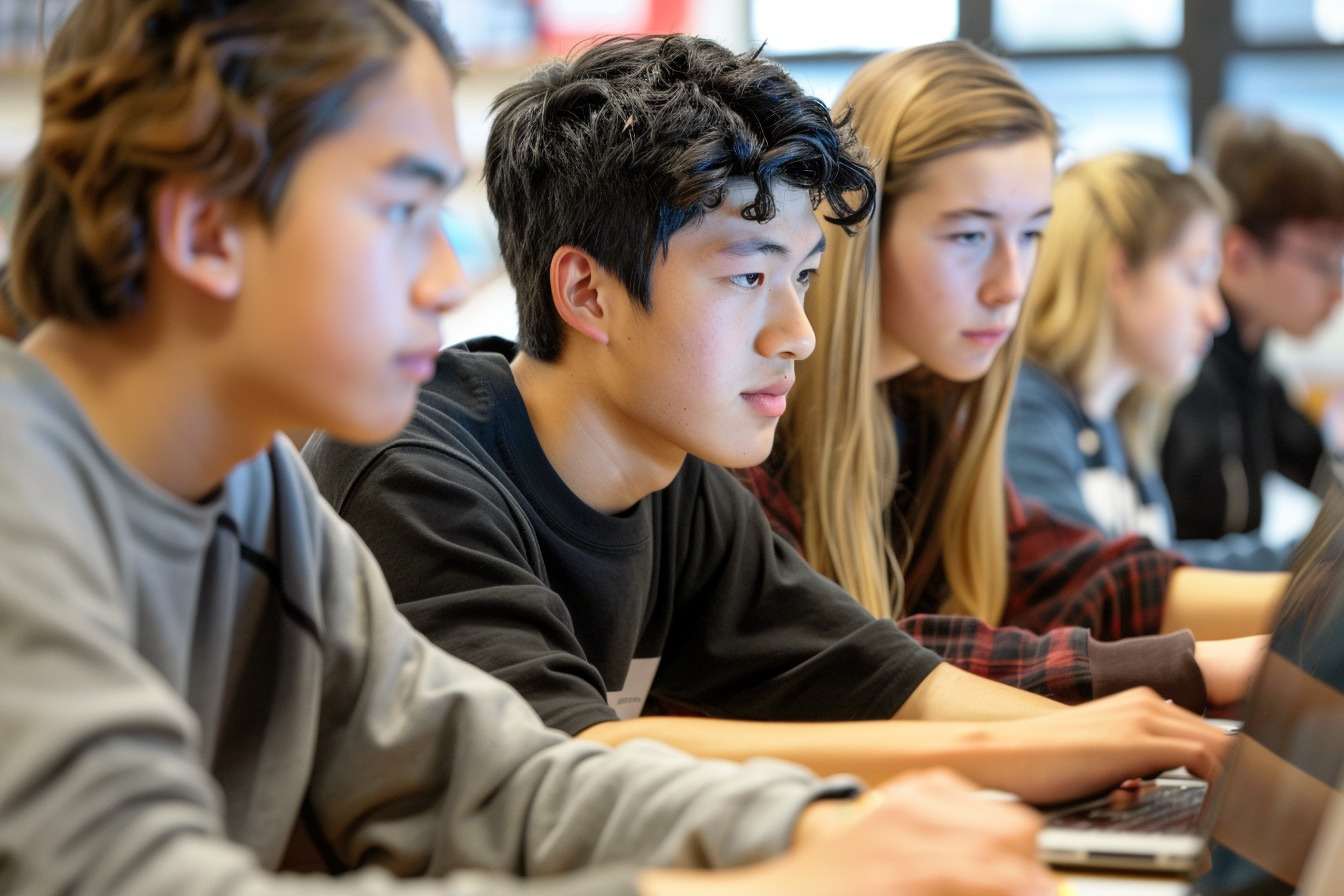 Image d'illustration. Lycée étudiants