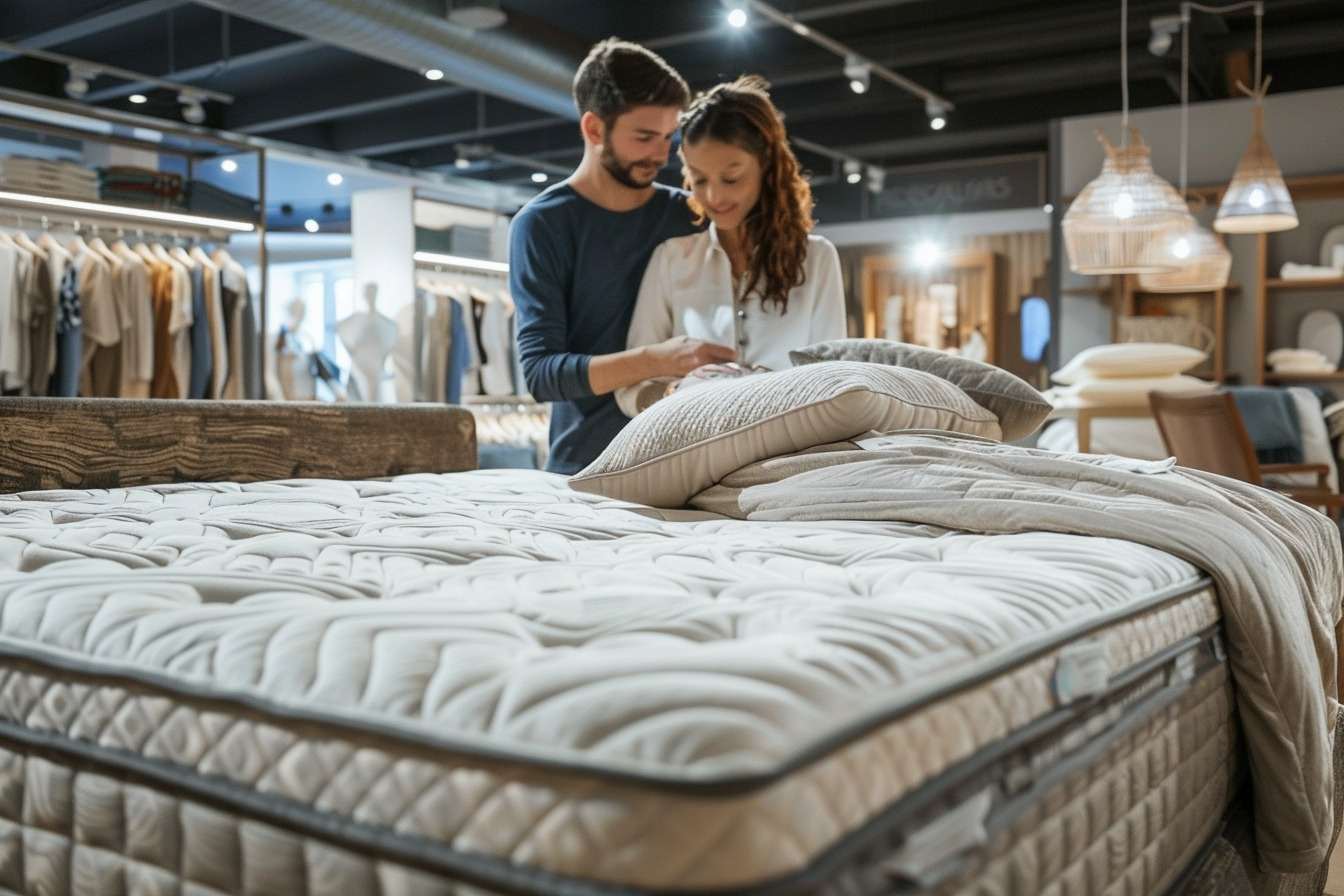 Matelas choix magasin
