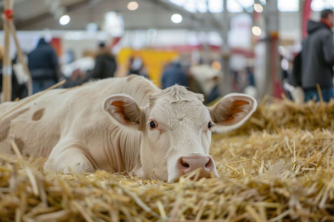 Image d'illustration. Vache salon agriculture