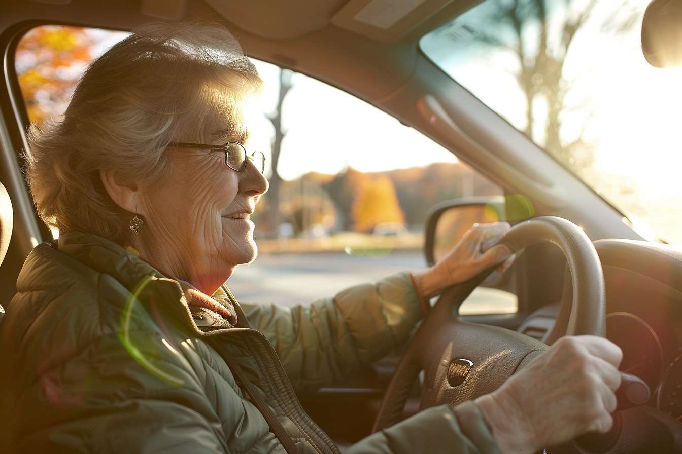 Image d'illustration. Voiture permis senior