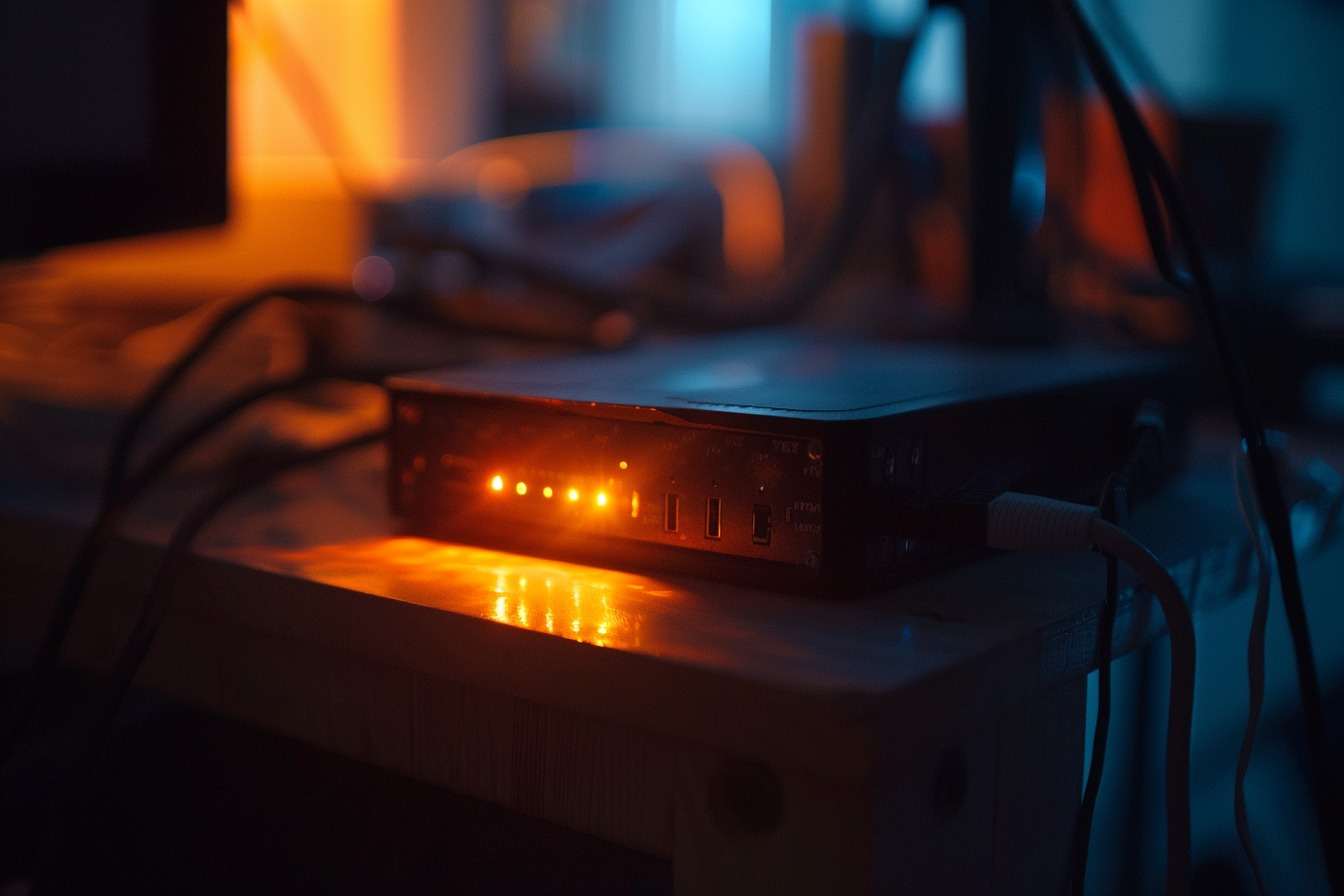 Image d'illustration. Box internet