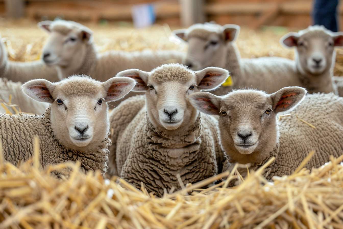 Image d'illustration. Moutons agriculture ferme