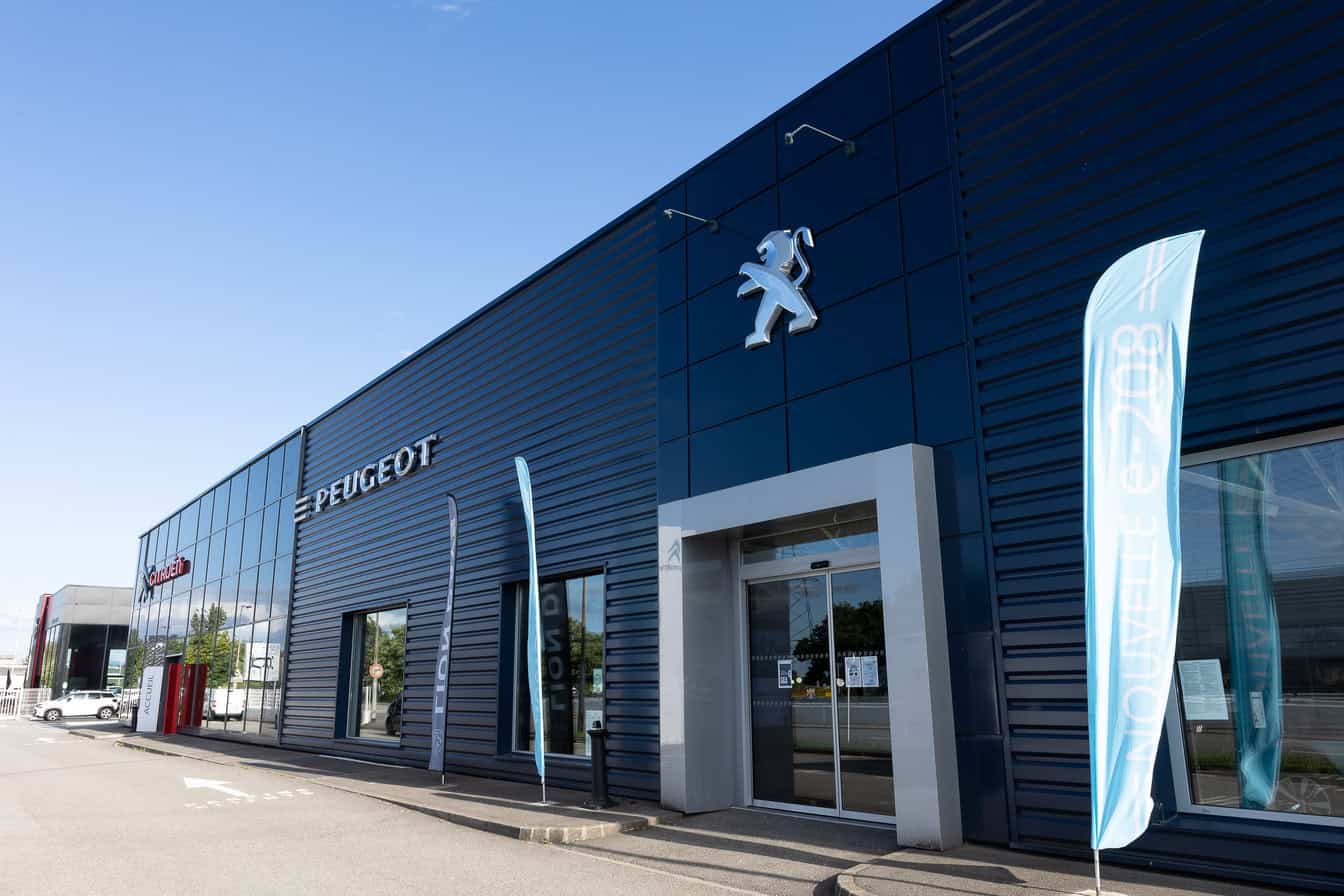 Concessionnaires Citroën et Peugeot